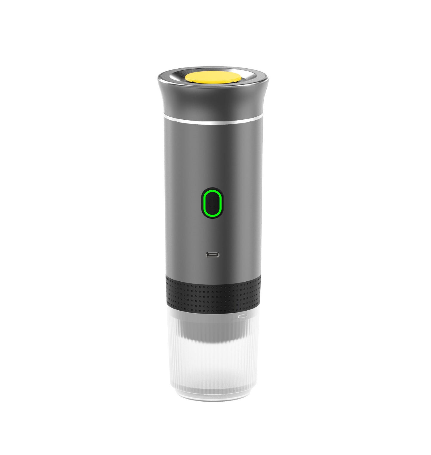 USB laddbar kapsel espresso grå