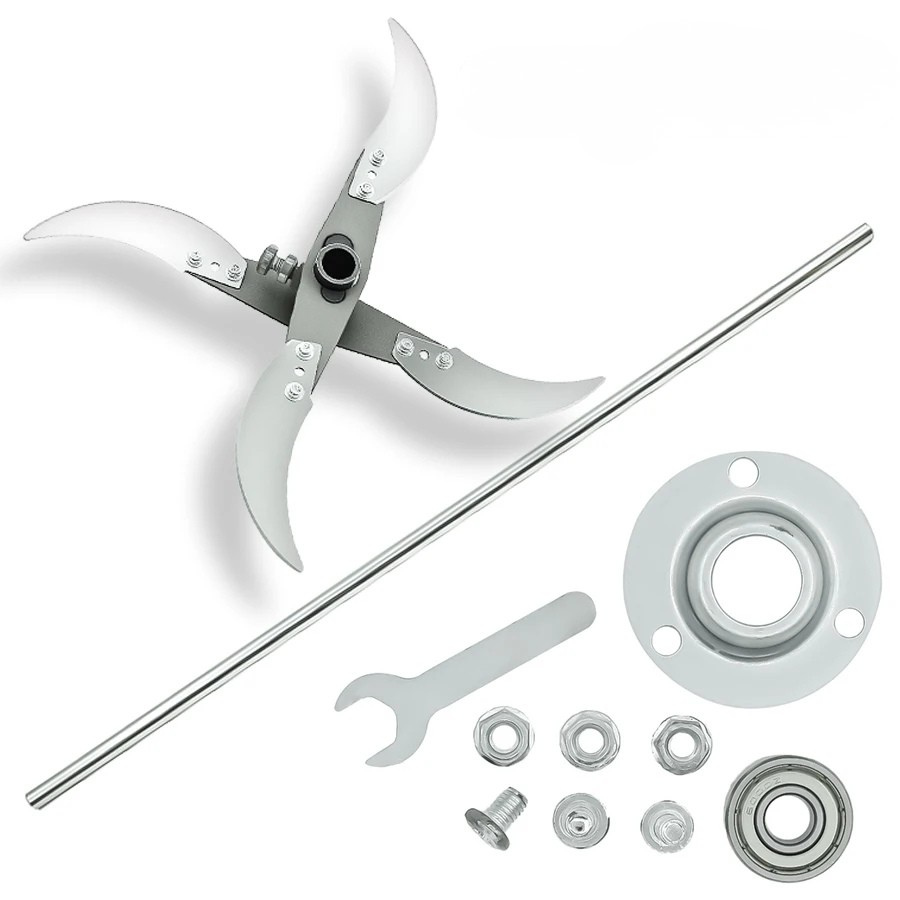 Mixerstav som flisar ditt trädgårdsavfall – Kraftfullt tillbehör för skruvdragare