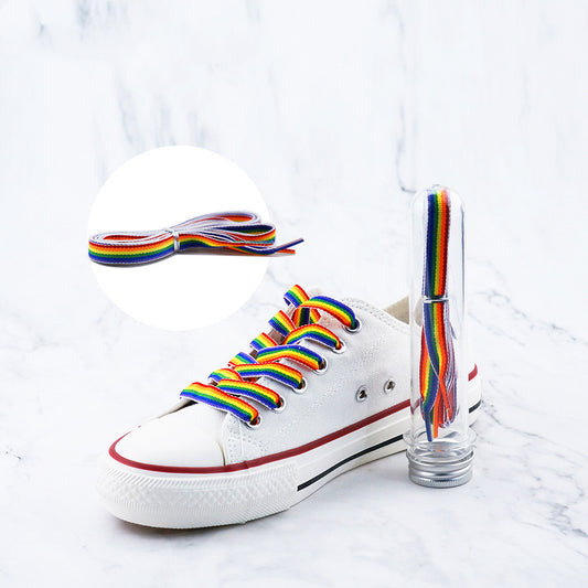 Skosnöre Regnbåge 6-färger 🏳️‍🌈