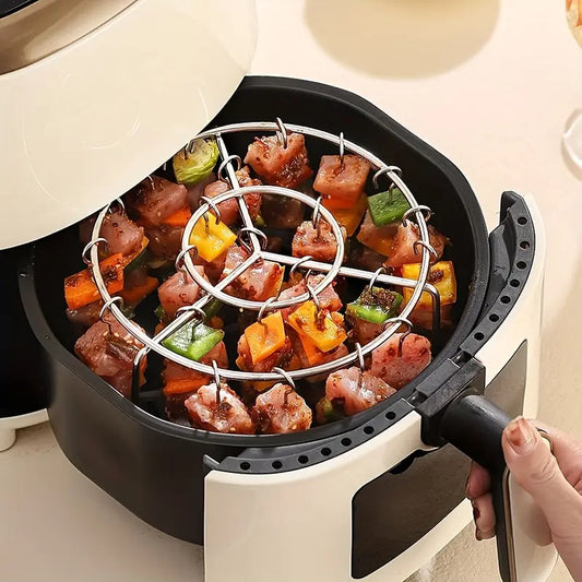 Grillställ + 24 spett till din airfryer