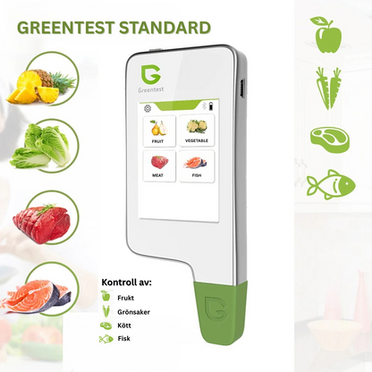 GreenTest | Nitratmätare för livsmedel Vattenkvalitet och Strålning