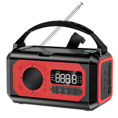 Nödradio 3-i-1  Radio Powerbank Ficklampa Extra kraftfull 1200mAh