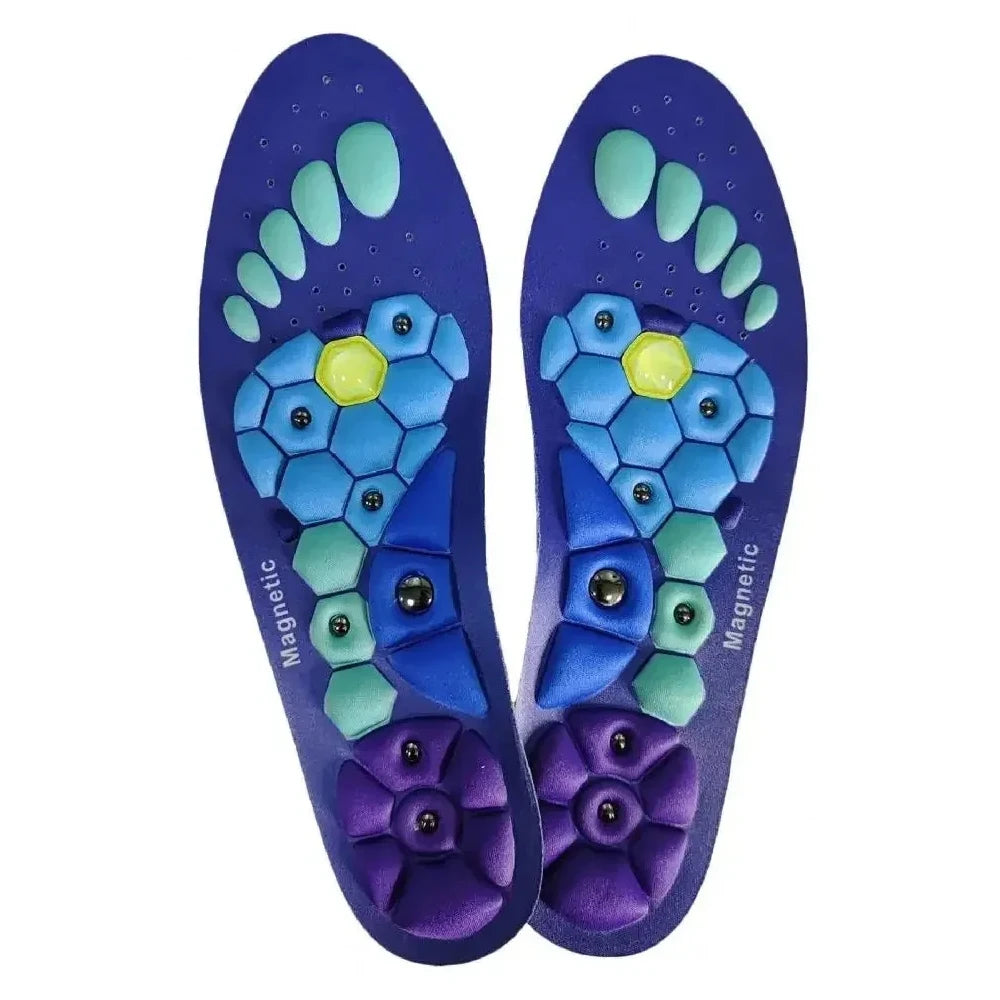 Magnetic Acupressure Shoe Insoles – Comfort & Foot Support for Tired Feet