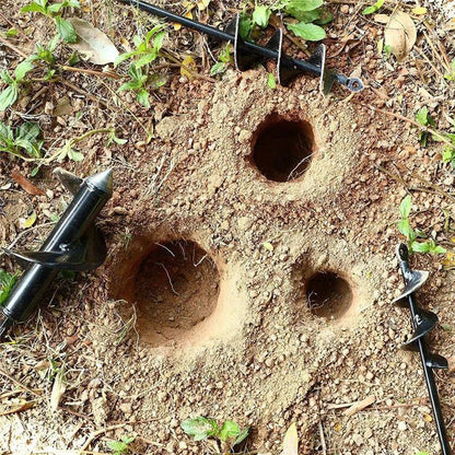 Jordborr för Skruvdragare – Kraftig Spiralborr för Plantering & Stolpar