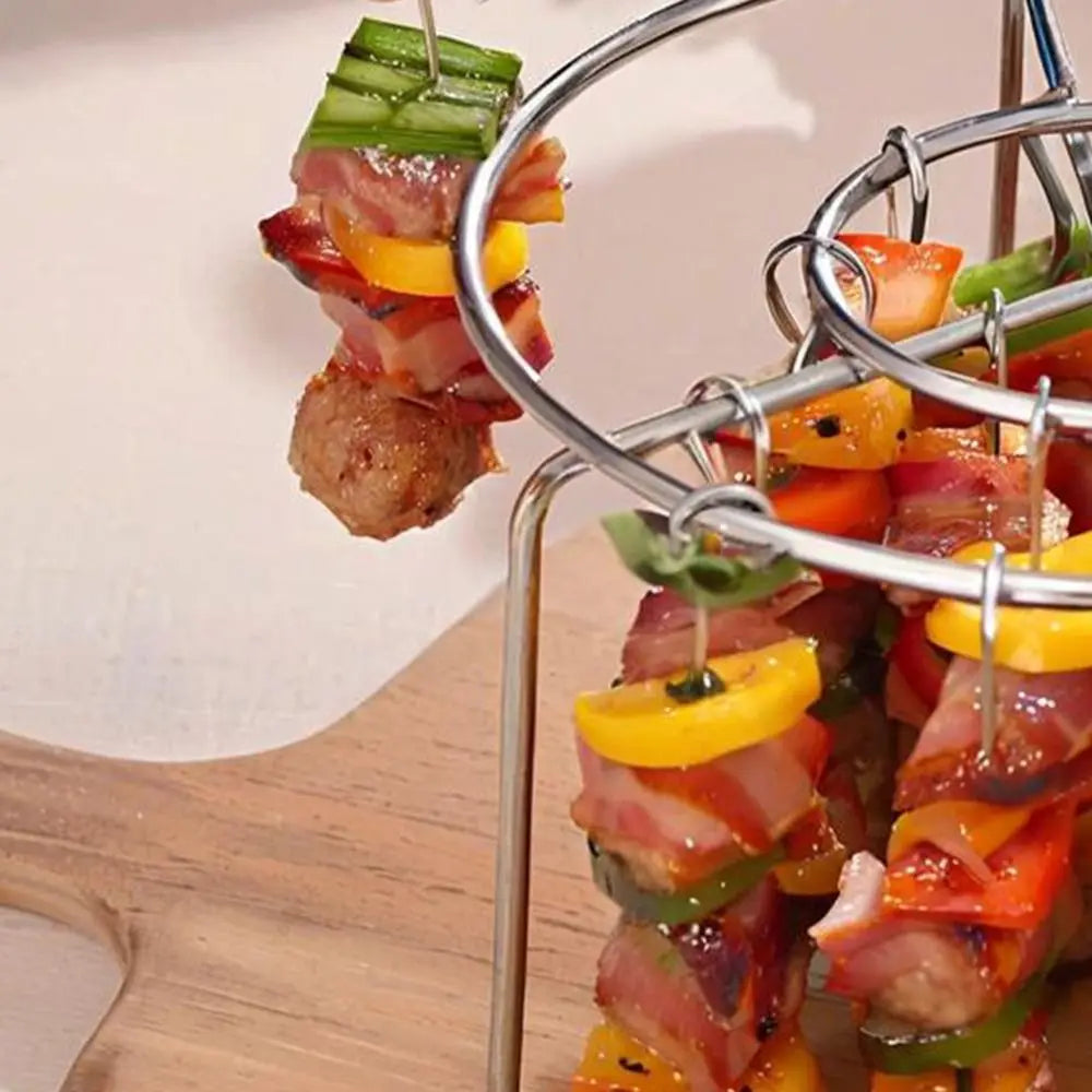 Grillställ + 24 spett till din airfryer