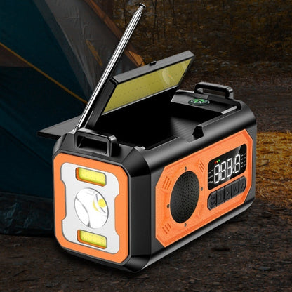 Nödradio 3-i-1  Radio Powerbank Ficklampa Extra kraftfull 1200mAh
