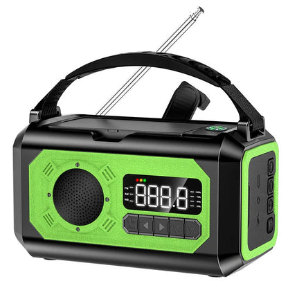 Nödradio 3-i-1 med Powerbank & Ficklampa – Krisberedskap vid Strömavbrott